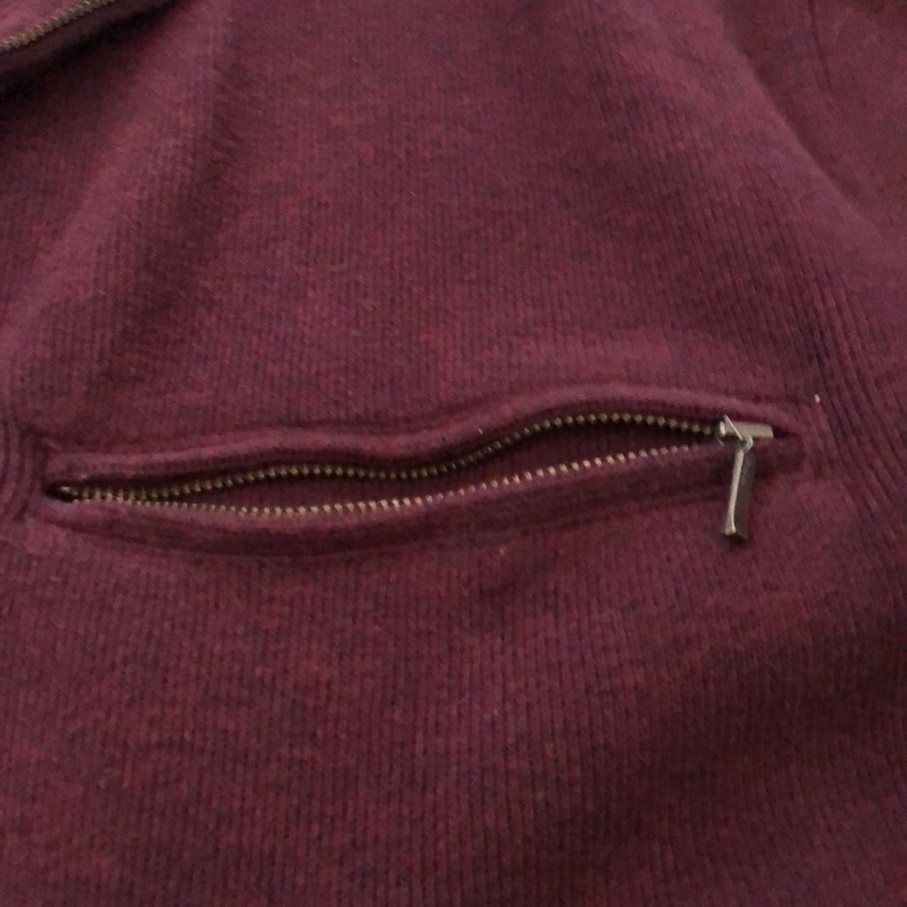 PENDLETON 💯cotton men’s Jacket red color (burgundy ) size XL” - Picture 10 of 16